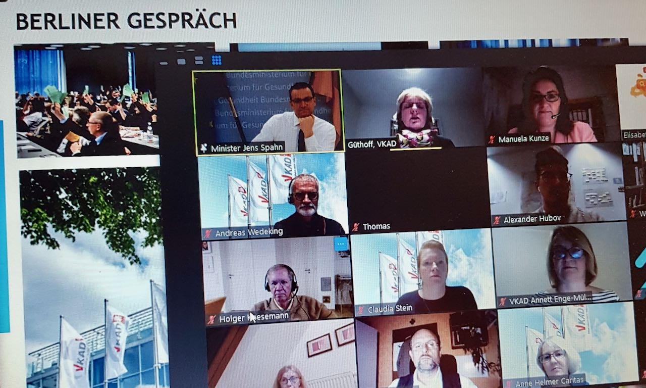 „Berliner Gespräch“ mit Bundesgesundheitsminister Jens Spahn. | Foto: Manuela Kunze