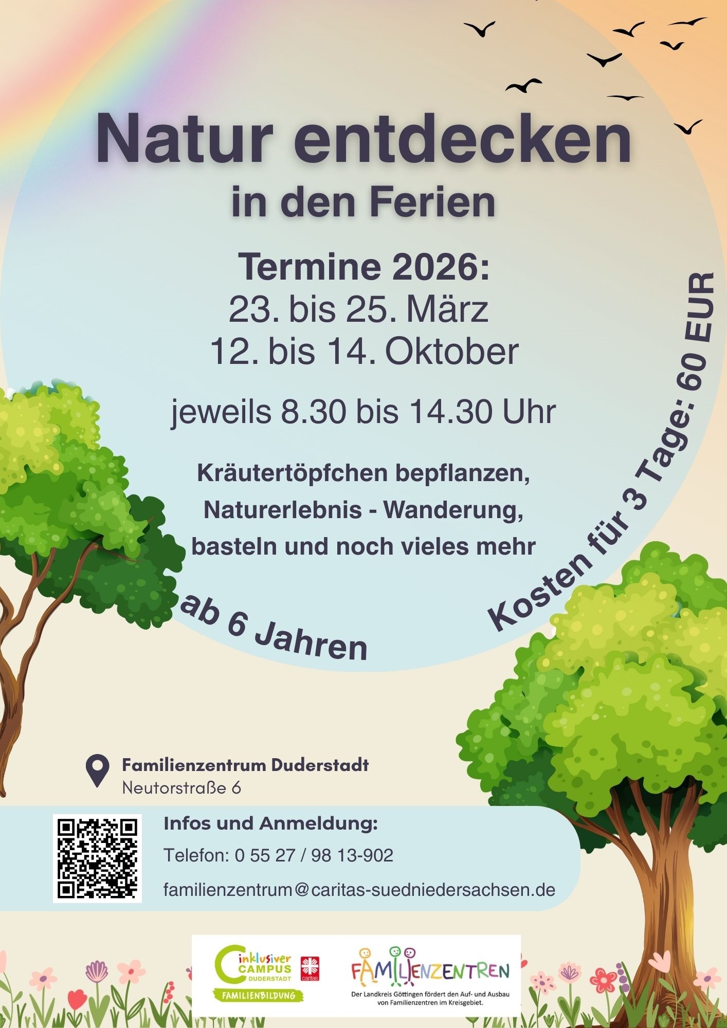 Plakat: Natur entdecken
