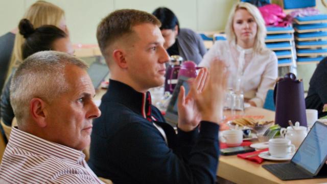 Russische Gäste in Göttingen.