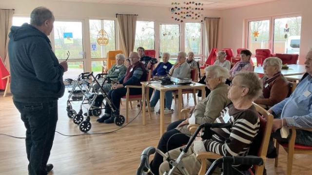 Das Interesse unter den Tagegästen war groß beim Vortrag von Rüdiger Iben. | Foto: Caritas