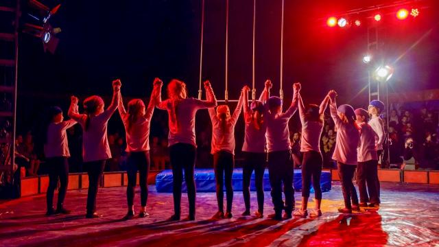 Der Kinder- und Jugendzirkus Dobbelino kommt mit einer Akrobatik-Woche vom 21. bis 26. Juli 2025 nach Duderstadt  Fotocredit: Zirkus Dobbelino 